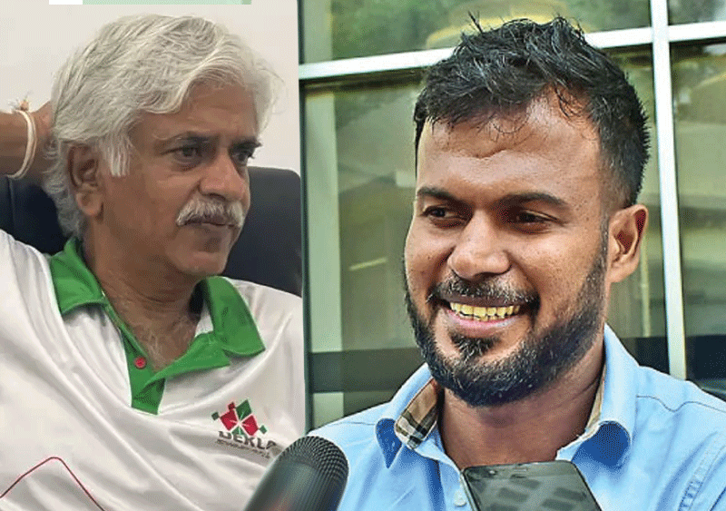 ක්රිකට් තේරීම් කමිටු සභාපති උපුල් තරංග - අර්ජුන යයි, මයියා එයි!