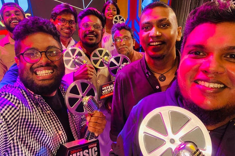 Derana Music Video Awards : වැඩිම සම්මාන 'මමාස් බෝයිස් ෆිල්ම්ස්'ට