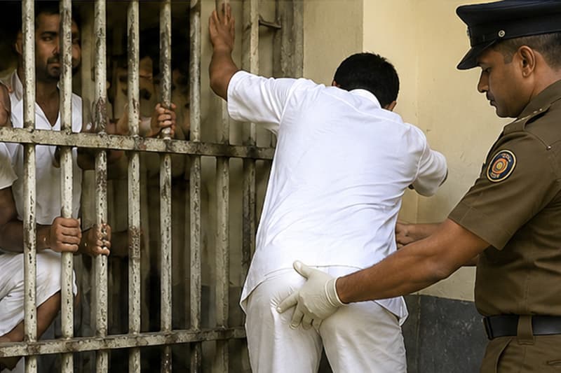 ආරක්ෂක අංශවලට සිරකරුවන්ගේ ගුද මාර්ගය ඕනැ ඕනැ හැටියට පරීක්ෂා කළ හැකි ද? | Ajith Parakum