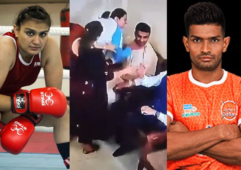 ලෝක බොක්සිං ශූරී ‘බිරිඳ’ බූරාගෙන් කබඩි ක්රීඩක ‘සැමියා’ හූඩා ට ගුටිබැට