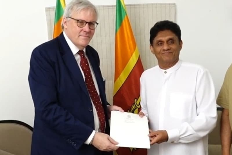 සජිත් ප්රේමදාස, වේල්ස් කුමරුගේ සහාය පතයි