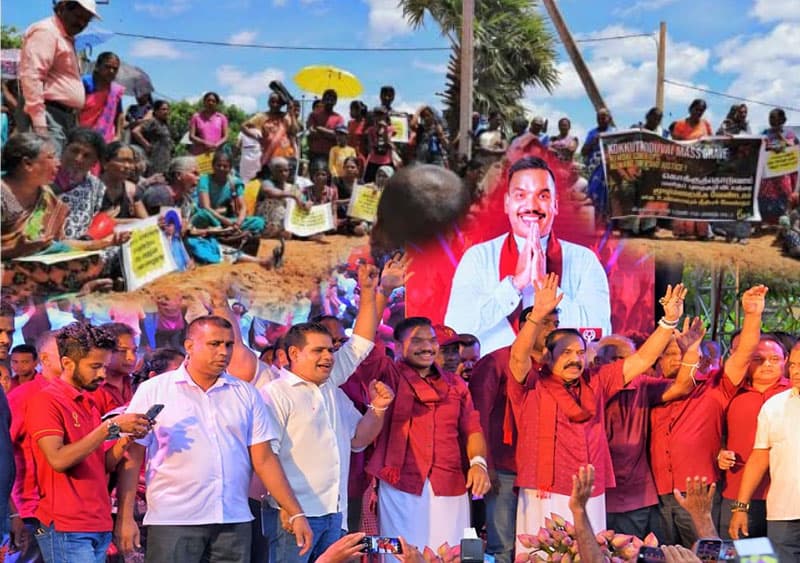 දෙමළ ජනාධිපති අපේක්ෂක, අනුරපුර නාමල්ගේ සත්යක්රියාව සහ දකුණට මඟ හැරෙන උතුරු කතන්දර