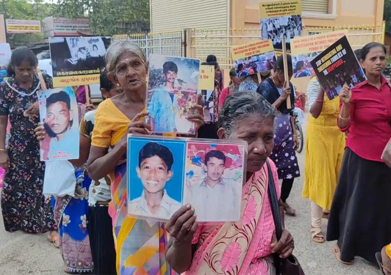 ජගත් මානව හිමිකම් දිනයේ ආණ්ඩුවට උතුරු නැගෙනහිරින් චෝදනා