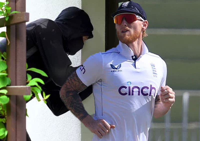 ස්ටෝක්ස්ගේ ගෙට පනින විදිය හොරු සොයාගෙන තිබෙන්නේ ඔහුගේම වීඩියෝවකින්