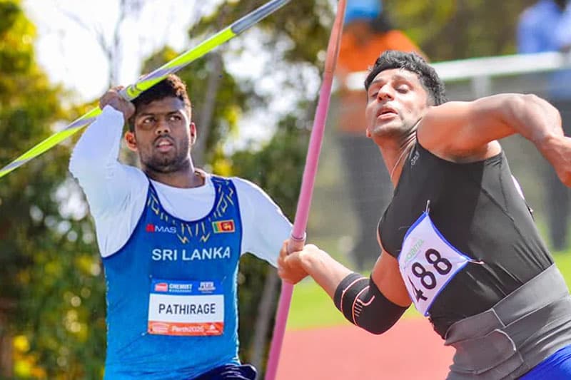 ලොව ඉහළම හෙල්ල විසිකරන්නන් තිදෙනා අතරට ශ්රී ලංකාවේ සුමේධ හා රුමේෂ්