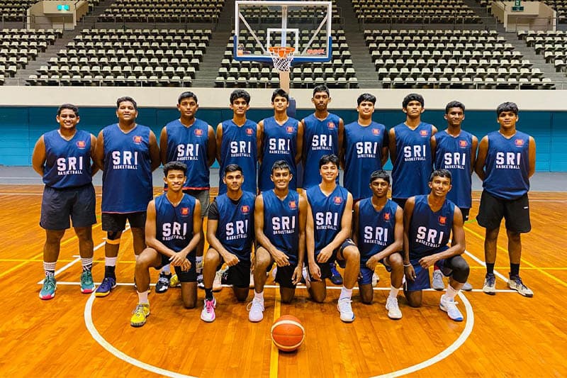 FIBA U18 ආසියානු කුසලාන සුදුසුකම් ලබා ගැනීම: නායකත්වය සා.ජෝසප් විදුහලේ මෙතික ජයසිංහ ට