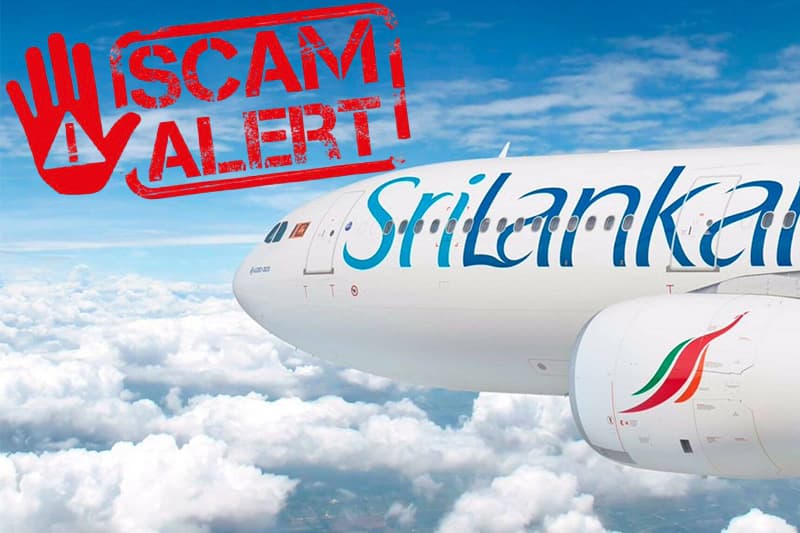වංචනික ක්රියාවක් ගැන අනතුරු ඇඟවීම ; ශ්රීලංකන් දැනුම් දීමක්