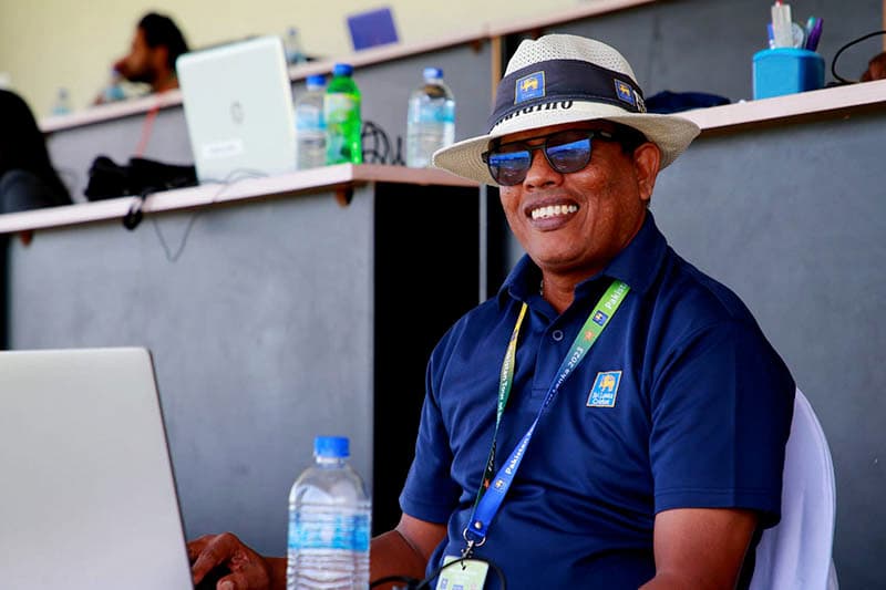 තුෂාර කුරේ: ශතකයක් වාර්තා කරන ලංකාවේ එකම පරිගණක ක්රිකට් ලකුණු සටහන්කරුවා