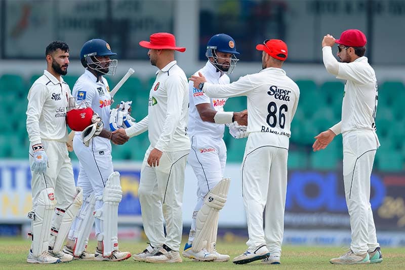 ශ්රී ලංකාව කඩුලු 10කින් ඇෆ්ගනිස්තානය පරදවයි