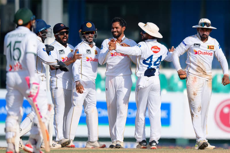 එස්.එස්.සී. - දෙවැනි ටෙස්ට් ගැටුම: ශ්රී ලංකාව ජයග්රහණය අභියස