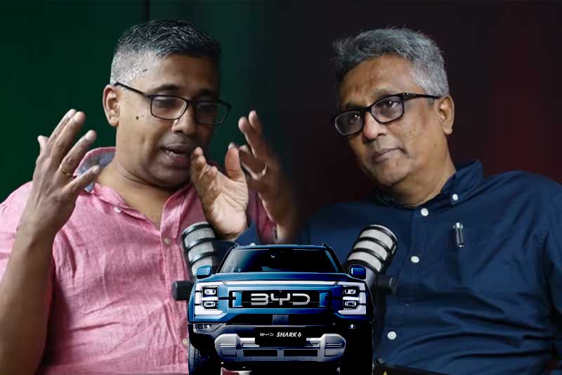 BYD චීන රථ වාහන හුටපටය ; 'මම ඉන්නේ ජෝන් කීල්ස් පාර්ශ්වයේ' - දීප්තිගේ Ideas front වීඩියෝවක්