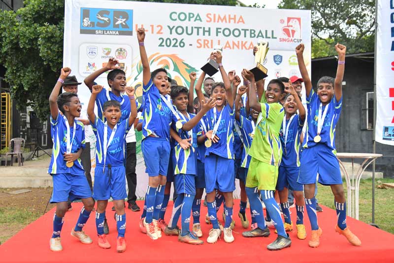LSR Copa Simha යොවුන් පාපන්දු ශූරතාව Unity Through Football කණ්ඩායමට