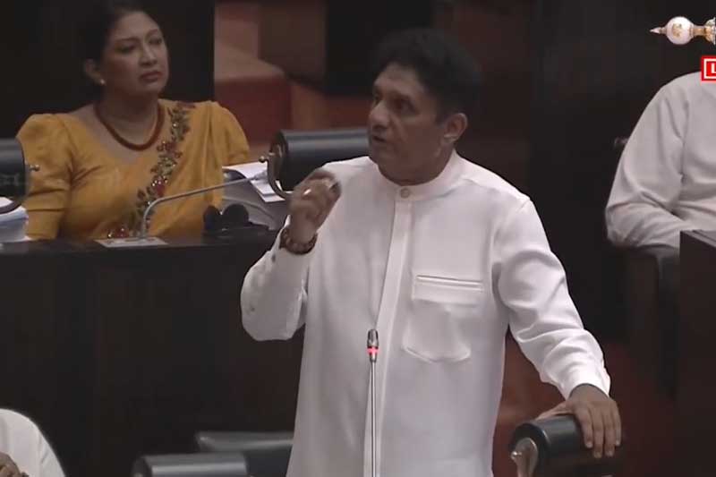 ඩොලර් ලක්ෂ 25ක රාජ්ය වාරිකය අතුරුදන්; ෆිනෑන්ස් කොම්පැනි 5,000කගේ සල්ලි ගිලලා: සජිත්ගෙන් බෝම්බයක්!