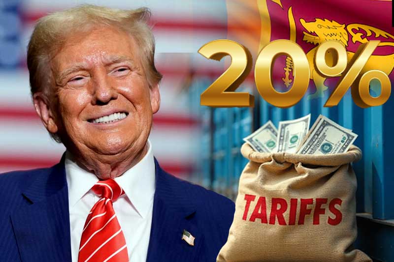 ඇමරිකානු තීරු බදු 20% ට අඩු කරගන්න ආණ්ඩුව ගැසූ බව කියන 'ඩීල් එක' මෙන්න