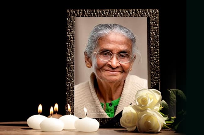 ජවිපෙ ඉතිහාසයේ සැඟවුණු සෙවණැල්ල වූ ‘උඩගෙදර අක්කා’ සමුගනී: අවසන් ගමනට ජවිපෙ-පෙරටුගාමී දෙපාර්ශ්වයම එක්වෙයි