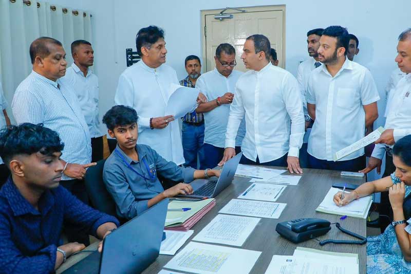 ආපදා ගැන විපක්ෂ නායක කාර්යාලයට කියන්න