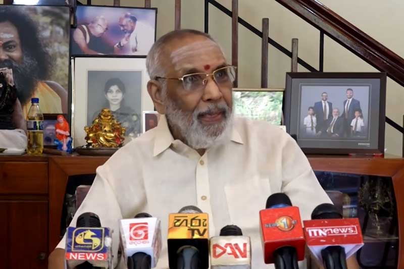 ලංකාවේ අපිට තවමත් සලකන්නේ දෙවැනි පන්තියේ පුරවැසියෝ වගේ! - දෙමළ භාෂිත පක්ෂ හයක එකතුවීම සුබවාදී බව විග්නේෂ්වරන් කියයි