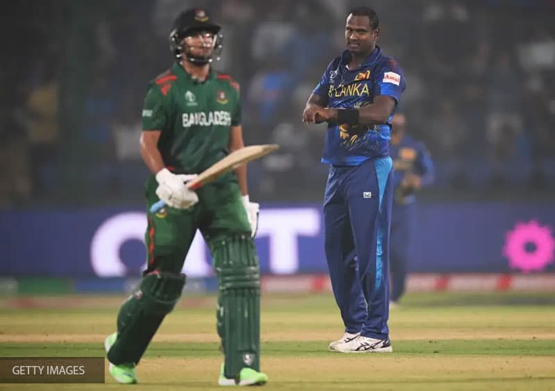 Timed Out: ක්රීඩාවේ මහත්මා ගුණය හා නීතීය අතර දෝලනය වූ මැතිව්ස්ගේ දැවි යාම