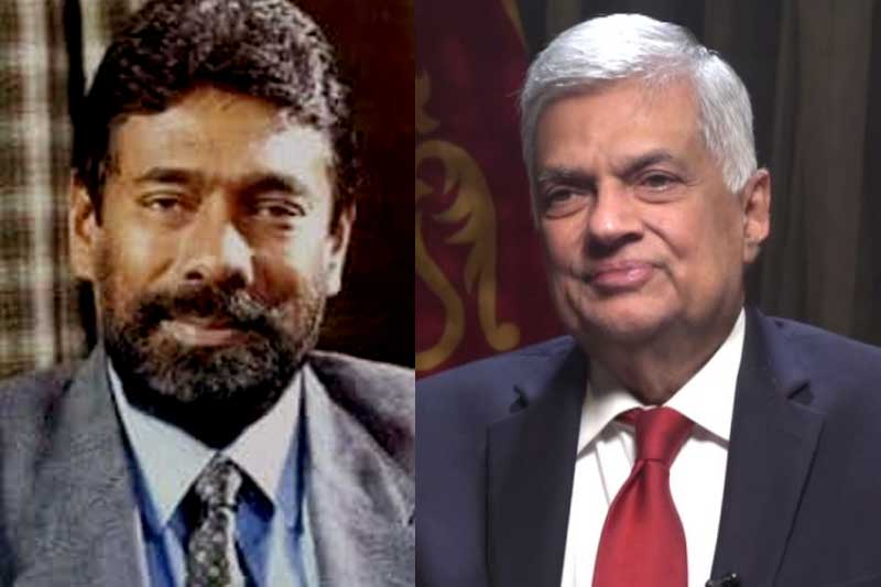 මහින්ද විජේසේකර වචනවලින් පමණක් නොව සැබවින්ම විප්ලවවාදියෙක් - රනිල්