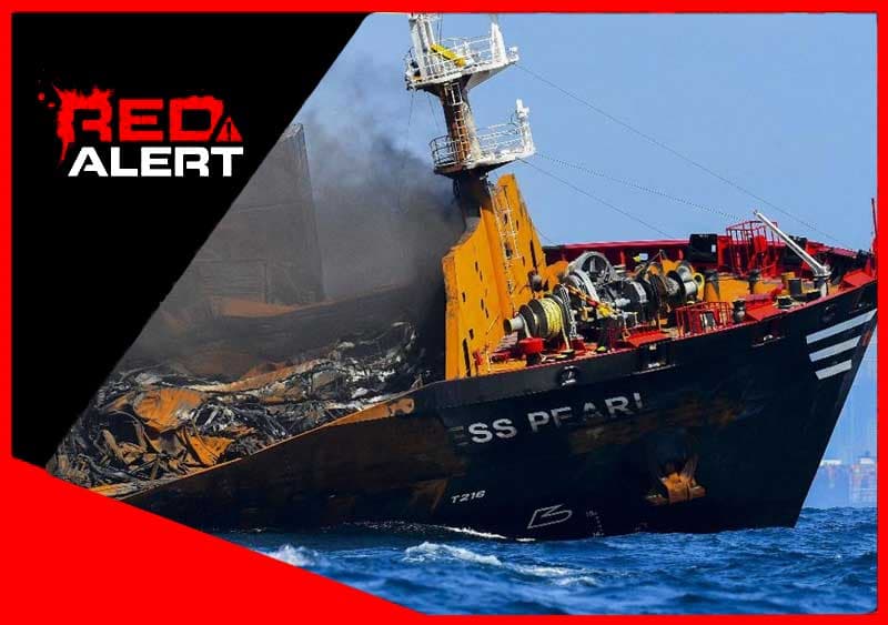 X-Press Pearl අලාභය 'ඩොලර් කෝටි 640ට වඩා ගොඩක් වැඩියි' - හානිය වසර දෙකක් තක්සේරු කර නෑ (වීඩියෝ)