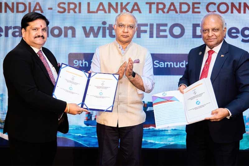 ඩොලර් බිලියන 7ක වෙළඳාම පුළුල් කරන්න ඉන්දීය දැවැන්තයින් 31ක් ලංකාවට එයි