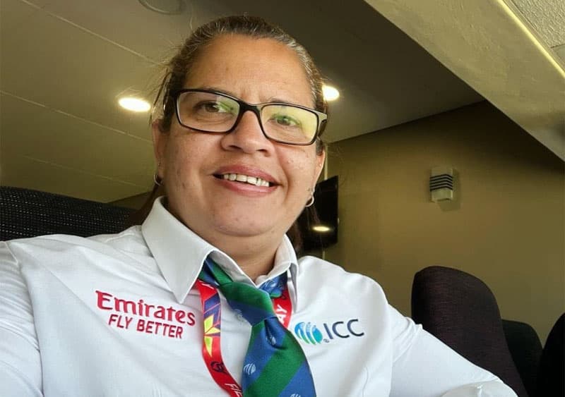 ICC අවසන් මහා තරගයක් විනිශ්චය කරන ලාංකික කත