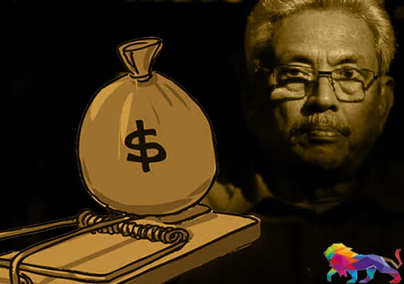 ව්යවස්ථාව නොතකා ලංකාව ණය උගුලක සිර කරන ලකුණු!
