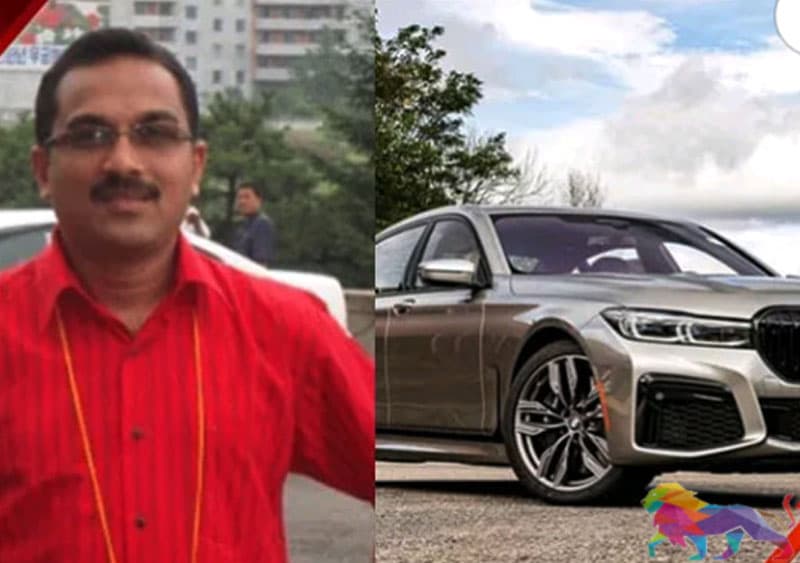 ජවිපෙ මන්ත්රී බිමල්ගේ බිරිඳ ගේනාවා යයි කියන සුපිරි BMW රථය තෑගි දීමට යයි!