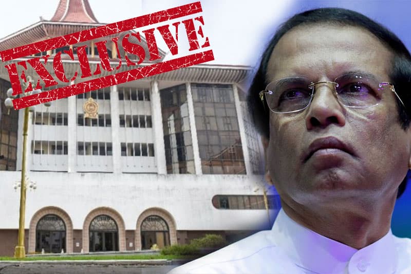 ජනාධිපති එරෙහි නඩුව විභාගයට ශ්රේෂ්ඨාධිකරණ පුර්ණ විනිසුරු මඩුල්ලක් !