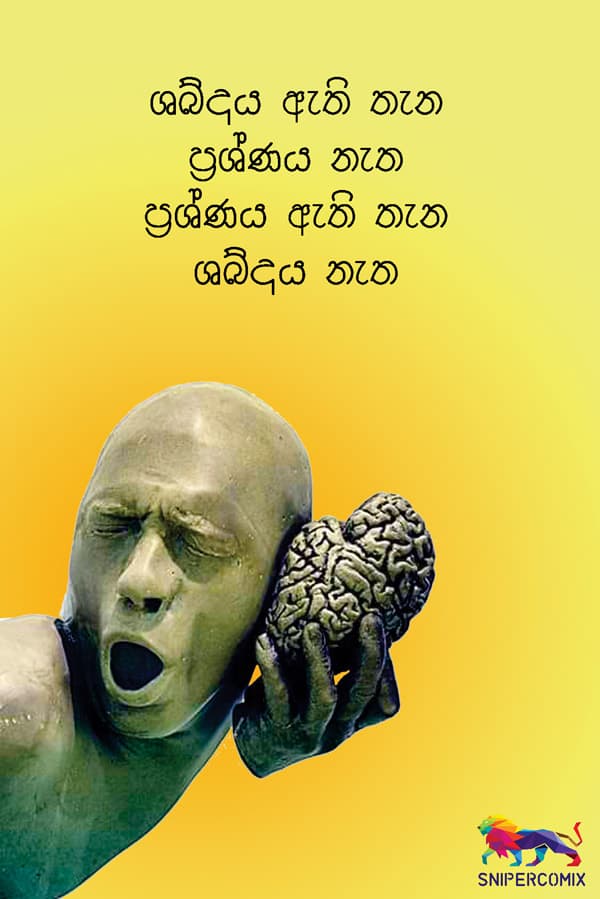 ප්රශ්ණය සහ ශබ්දය...