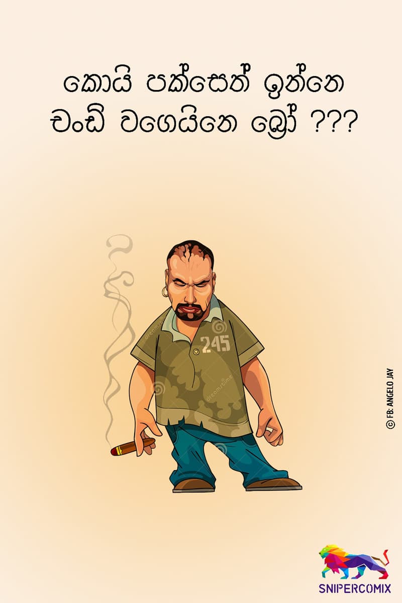 කොයි පක්ෂෙත් ‘චන්ඩි‘ ඉන්නවා වගේ බ්රෝ...