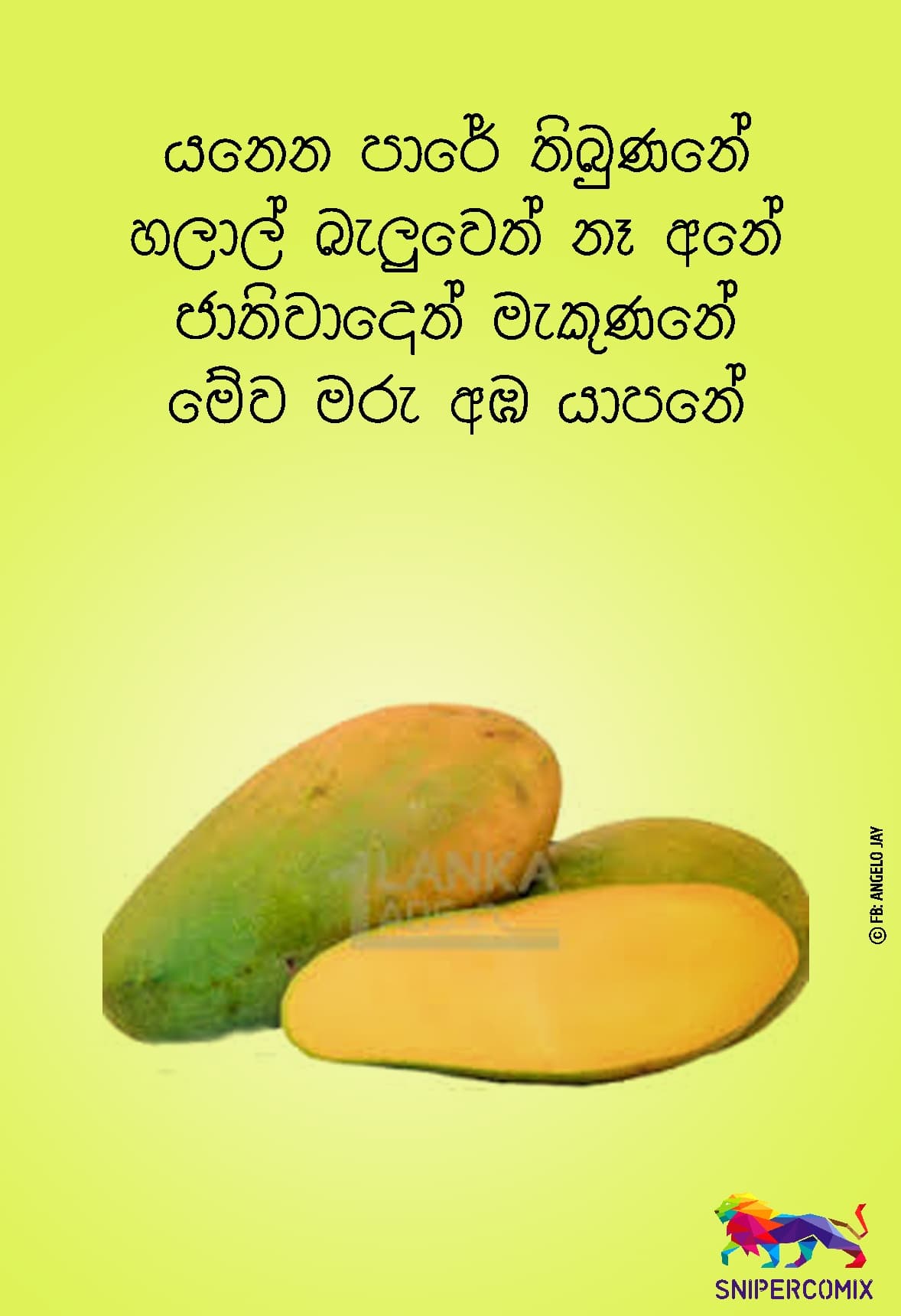 හලාල් බැලුවෙත් නෑ අනේ...