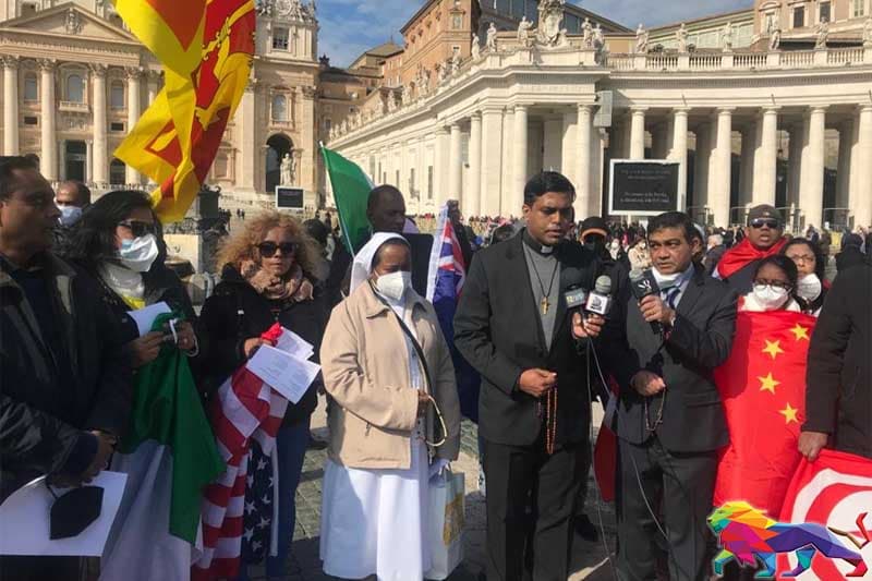 පාස්කු වින්දිතයන්ට යුක්තිය ඉල්ලා වතිකානුවේ සත්යග්රහයක්