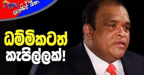 ධම්මිකටත් කැපිල්ලක්!