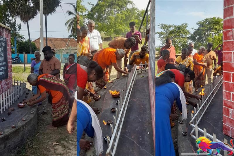 ඝාතනය කළ සිය ගණනක් දෙමළ වැසියන් නැගෙනහිරදී සැමරේ