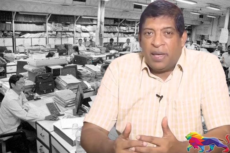 'රාජ්ය සේවය බදු ආදායමෙන් සියයට 84ක් ගිලිනවා' - හිටපු මුදල් ඇමති රවී