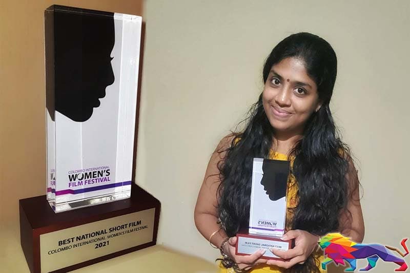 කොළඹ ජාත්යන්තර කාන්තා සිනමා උලෙළේ හොඳම කෙටි චිත්රපටය "පොට්ටු"