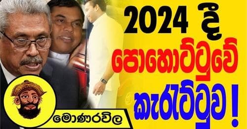 2024 දී පොහොට්ටුවේ කැරැට්ටුව ?
