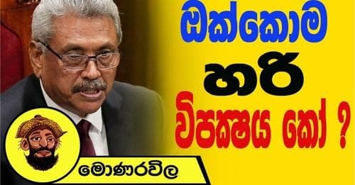 ඔක්කොම හරි විපක්ෂයක් කෝ | මෙණෙරවිලගේ ලියමන