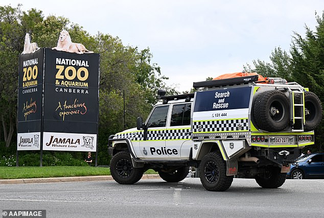 79072971 12879027 Police are seen at Canberra s National Zoo Aquarium after a woma a 1 1702970121755