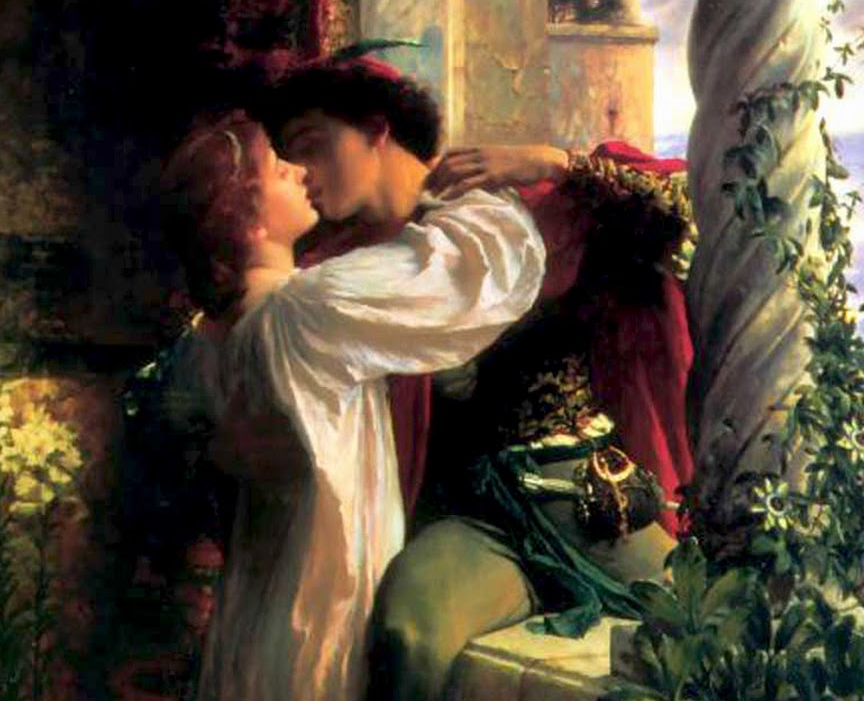 Romeo and Juliet detail by Frank Dicksee