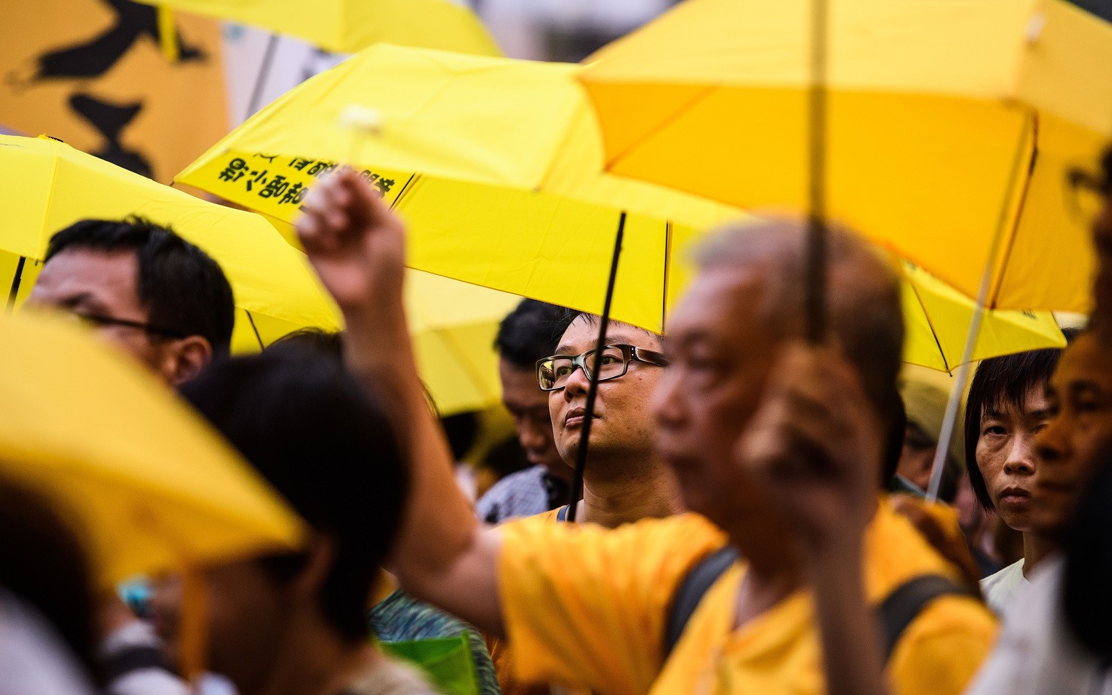 Umbrella Movement anniversary