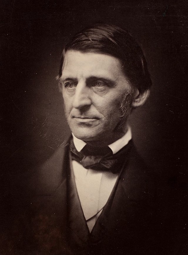 Ralph Waldo Emerson by Josiah Johnson Hawes 1857