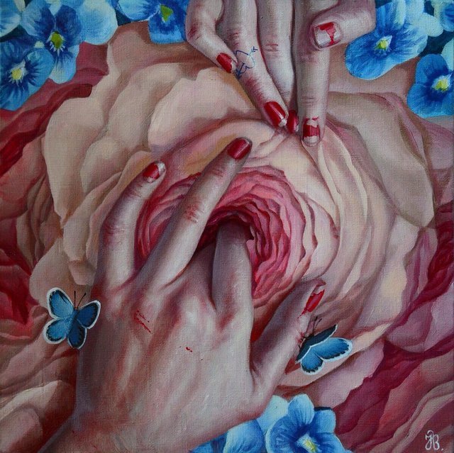 jana brike watercolor vulva