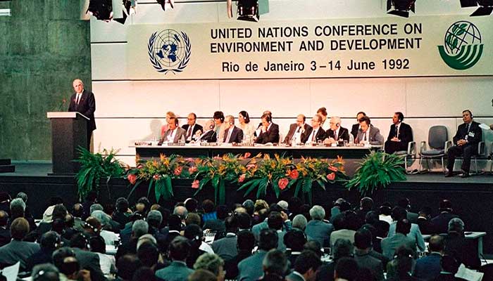 UN Conference of the Human Environment and Development Rio de Janeiro 1992