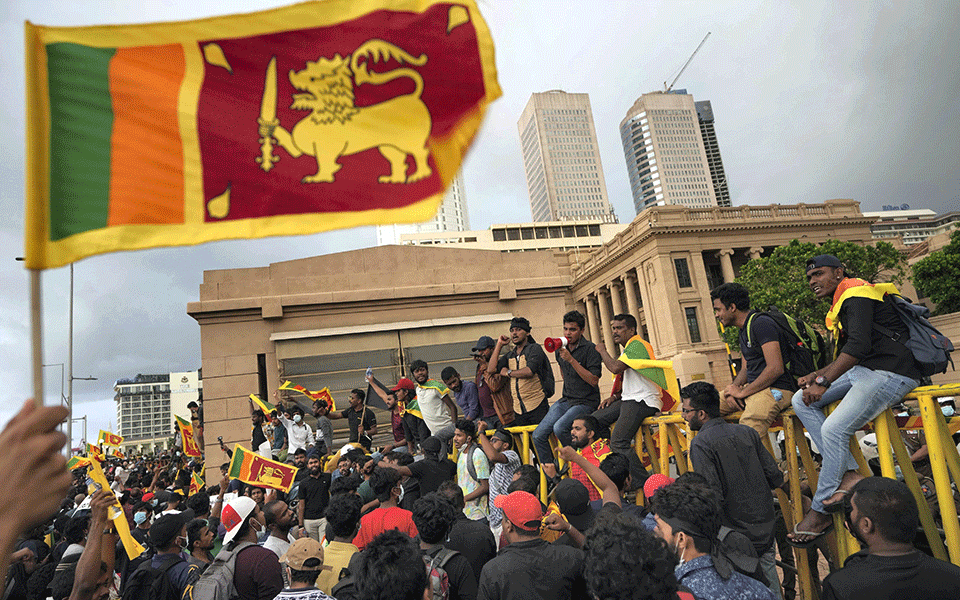 Sri Lanka protest
