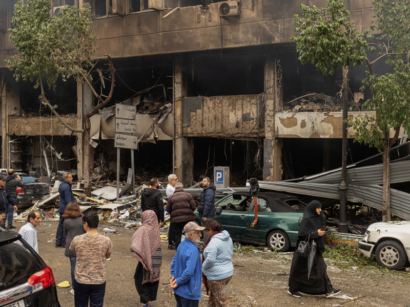 Israeli Strike in Beirut 