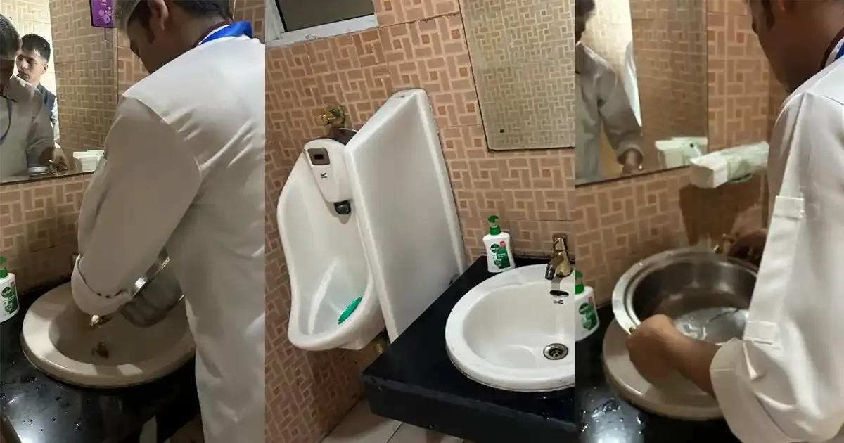 greater noida stadium hogs limelight as caterer washes utensils in toilet pictures viral sportstiger 1725985773756 original