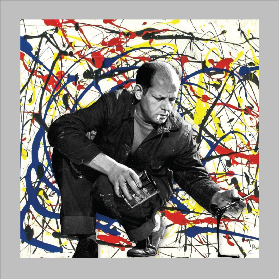 POLLOCK bordered