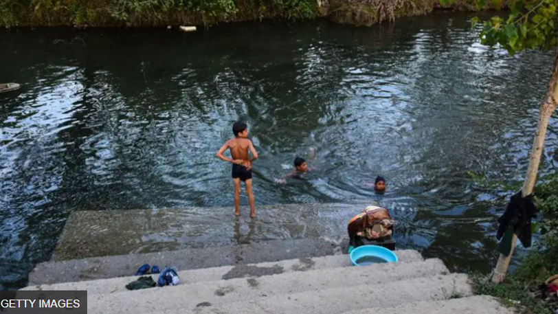 bathing